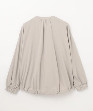 ANY 【洗濯機可能/接触冷感/UVケア/イージーケア】清涼リラックスブルゾン グレージュ