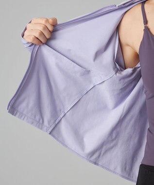 Chacott Chacott BALANCE EasyCare+フレアジャケット モーブ