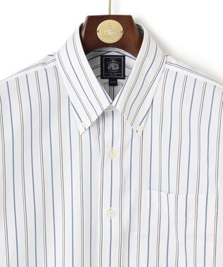 J.PRESS MEN 【WEB・一部店舗限定】PINOXリズムストライプシャツ/B.D. ターコイズブルー系2