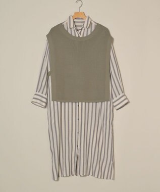 ONWARD Reuse Park セット商品/サイズ38【自由区】ベスト春夏×ワンピース春夏