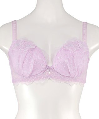 San-ai Resort（三愛水着楽園） 【SALE】エレガントコレクション【2505】単品ブラEFGカップ パープル