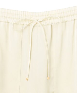 GRACE CONTINENTAL サテンワークパンツ キナリ