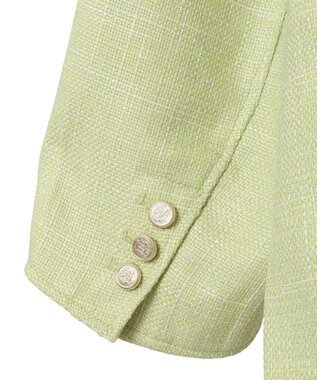 Green Parks ツィードミディ丈ジャケット Lime Green