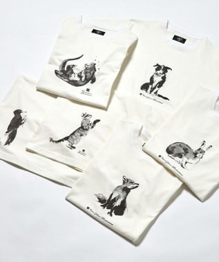 【日本製・アーティストコラボレーション】プレーティング天竺Tシャツ