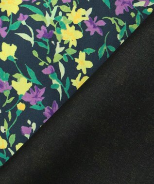 組曲 【23AW】フラワープリント ドラマティック スカート パープル系5