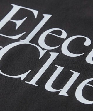 WEGO 【ANGIE VINTAGE】フロッキーロゴプリントロンT スミクロ