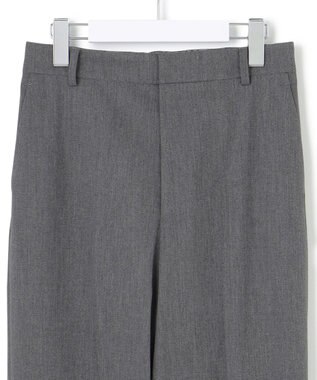 23区 L 【洗える】ドライ2WAYストレッチ テーパードパンツ グレー系