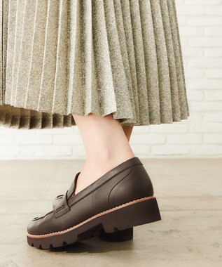 ASICS WALKING ペダラ ソフトラギッド レディース 3E 3.0cmヒール ブラウン系