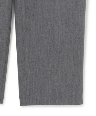 23区 L 【洗える】ドライ2WAYストレッチ テーパードパンツ グレー系