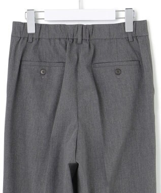 23区 L 【洗える】ドライ2WAYストレッチ テーパードパンツ グレー系