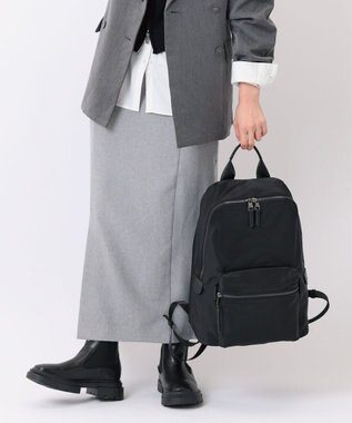 ACE BAGS & LUGGAGE W&.Day/Night ハウン スリムリュック A4サイズ 13.3インチPC収納 15572 ダブルアンドデイナイト ブラック