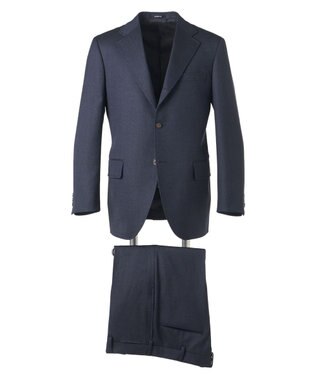 J.PRESS MEN 【WEB・一部店舗限定】ホームスパン スーツ / 背抜き / 3B ネイビー系