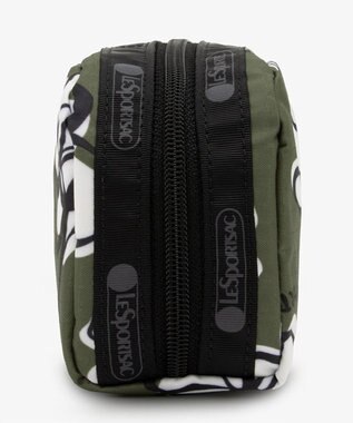 LeSportsac RECTANGULAR COSMETIC/オリーブフローラルシルエット オリーブフローラルシルエット