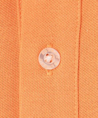 J.PRESS KIDS 【100-130cm】 T/Cライト鹿の子ポロシャツ オレンジ