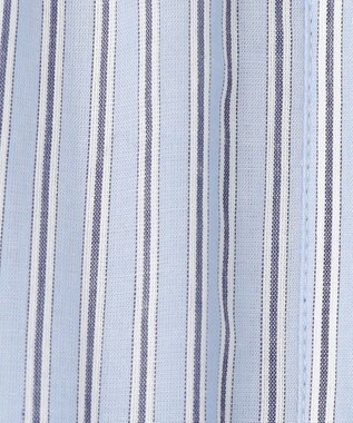 #Newans 【金子綾さんインスタライブご紹介アイテム】マルチストライプノースリーブシャツ ライトブルーストライプ