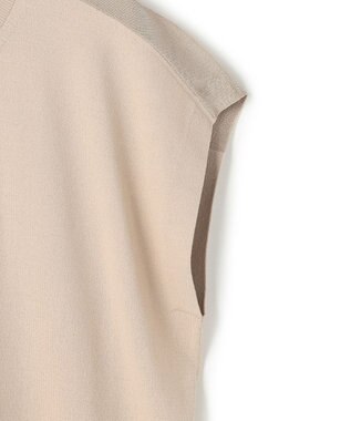 BEIGE， NADIA / シアーコンビ ストレッチニット L.Taupe