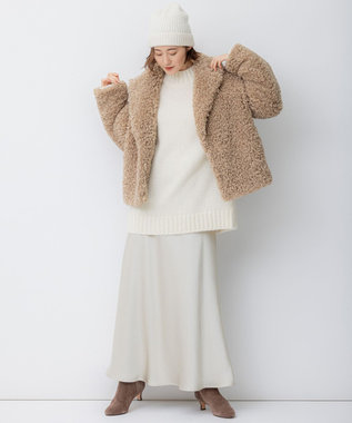 ECOPEL プードルファー ジャケット / 23区 S | ファッション通販