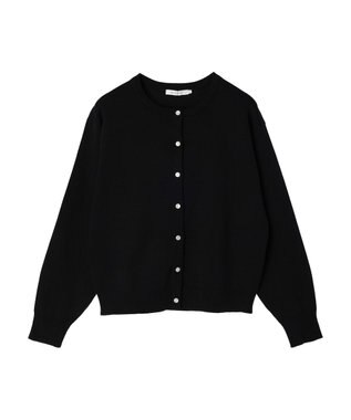 AMERICAN HOLIC エコカルットクルーネックカーディガン Black