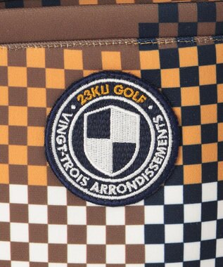 23区GOLF 【WOMEN】チェッカープリント スカート イエロー系3