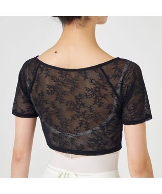 Chacott ショートトップ ブラック