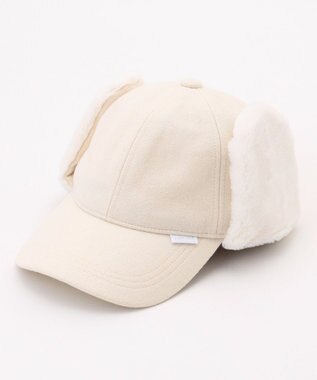 23区GOLF 【WOMEN】耳当て付きキャップ ホワイト系