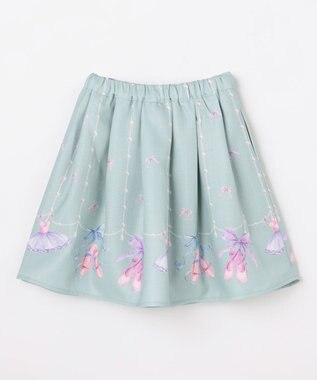 ANY KIDS メロディスカート ミント×バレエ