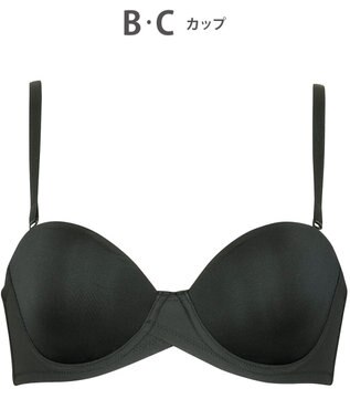 WACOAL ブラジャー ストラップレス サイズや体型特徴に合わせた設計 アウターにひびきにくい メッシュ素材(カップ肌側) レディース BXC610 /ワコール