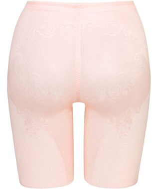 Wing ガードル ロング丈 【スリムアップパンツ】 はいて歩いてエクササイズ KQ0821 ウイング／ワコール シェルピンク