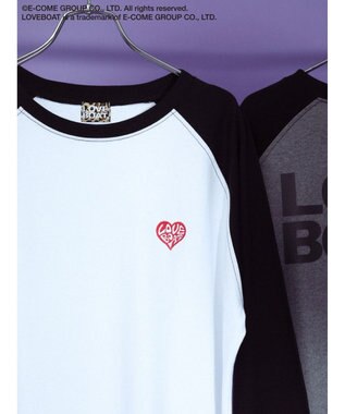 Green Parks ■別注　ＬＯＶＥ　ＢＯＡＴ　ラグランワンピース White