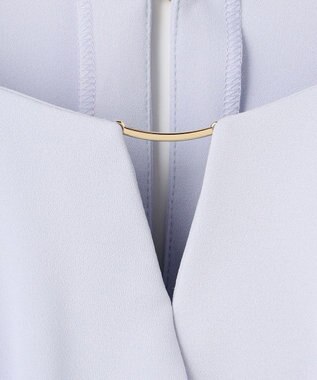 ANY SIS フリル ブラウス ライトブルー