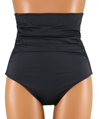 San-ai Resort（三愛水着楽園） 【ナチュラルシェイプスイム　ライト】　スカーフ風ノンワイヤービキニ　9M・11L　【San-ai Resort（サンアイリゾート）】 ブルー×グレー