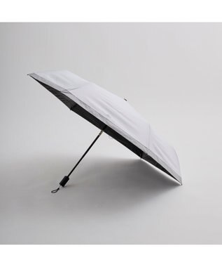 MOONBAT MIZUNO  (ミズノ) 無地 ロゴ 日傘 折りたたみ傘 自動開閉 1プッシュ パラソル 晴雨兼用 一級遮光 遮熱効果 遮光率100% UV遮蔽100% 高遮熱 グレー