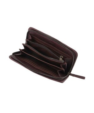 genten ゴートベーシック ラウンド長財布 ノウチャ