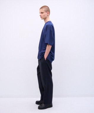 ATON SUVIN 60/2 | オーバーサイズ Tシャツ - UNISEX BLUE