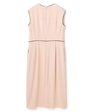 BEIGE， 【セットアップ対応】CINDY / クルーネックドレス Nude × Black