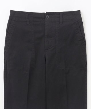 ANY 【ウエストゴム/ストレッチ】スタイリッシュベイカーパンツ ブラック