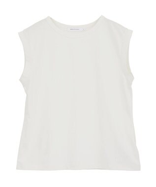 AMERICAN HOLIC 【2点セット】チュールキャミ+ノースリーブT Ivory