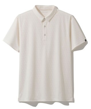 ZERO HALLIBURTON ZH モノグラム ポロシャツ ZHG-A4S6 82816 ゴルフウェア アイボリー