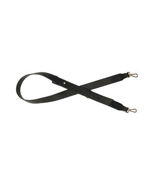 INTER-CHAUSSURES 【LORISTELLA】レザーハンドルミニハンドバッグ ブラック