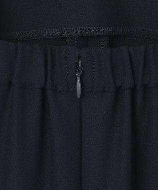 J.PRESS LADIES L 【洗える・イージーケア・UVカット・接触冷感】 ストレッチバックサテンジョーゼット ジャンパースカート ネイビー系