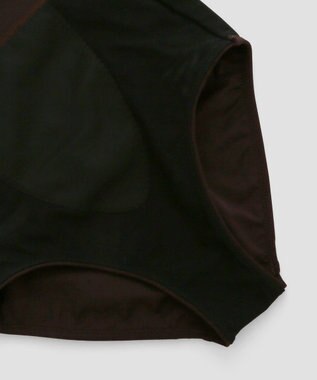 San-ai Resort（三愛水着楽園） 【ナチュラルシェイプスイム　ライト】　スカーフ風ノンワイヤービキニ　9M・11L　【San-ai Resort（サンアイリゾート）】 ブラウン