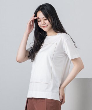 ONWARD Reuse Park 【BEIGE,】カットソー秋冬 ホワイト