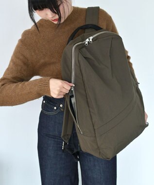 NIZYU KANO LIGHT NYLONリュック Lサイズ モカブラウン