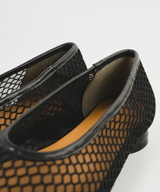 BONTRE 【PRECIEUX JOUET/プレシュウジュエ】メッシュインチュールパンプス/029PJ ブラック