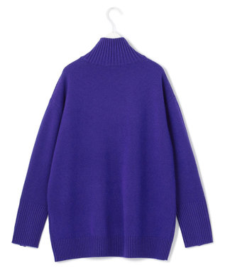 ICB 【新色追加・WEB限定カラーあり】 ソフトカシミヤミックス ハイネックニット ロイヤルブルー系