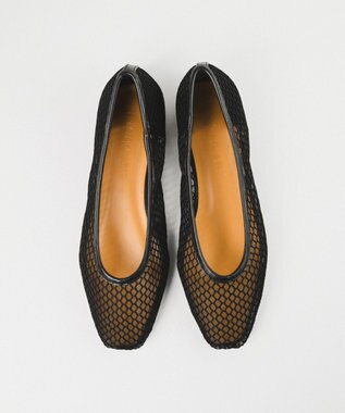 BONTRE 【PRECIEUX JOUET/プレシュウジュエ】メッシュインチュールパンプス/029PJ ブラック