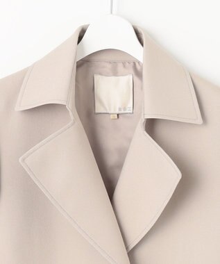 自由区 L トロトレンチ ミドル丈コート ベージュ系