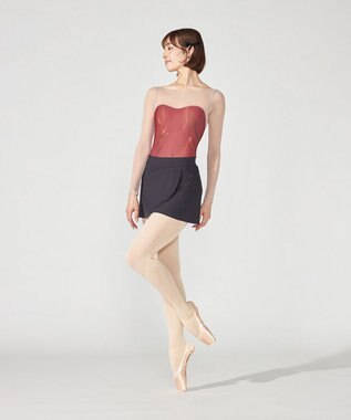 Chacott ロングスリーブレオタード ガーネットＰＴ