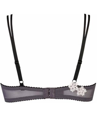 WACOAL ブラジャー 【リボンブラ 胸もとフィットながもち】 動いてもパカパカしにくい レディース BXD409 /ワコール ブラウン