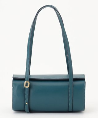 23区 ORSETTO PIAZZA スクエア ハンド バッグ ダークグリーン系